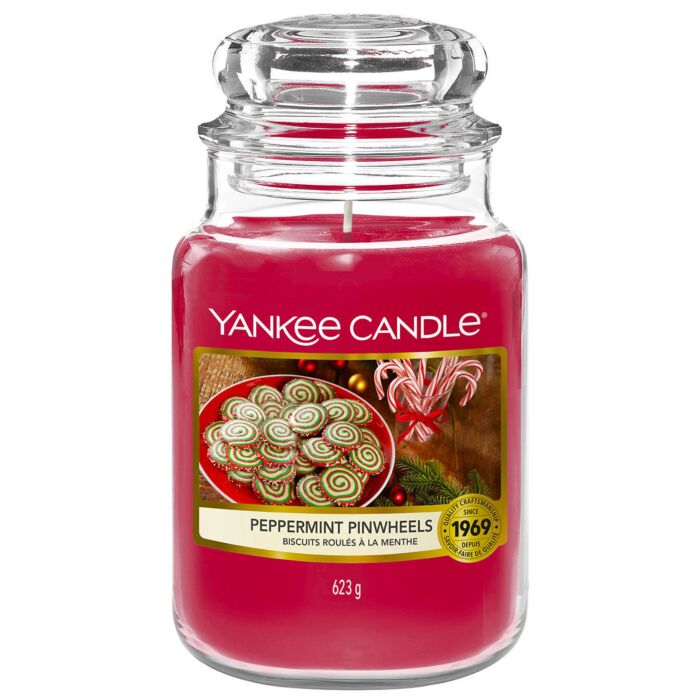 Yankee Candle - Peppermint Pinwheels - Large Jar Candle